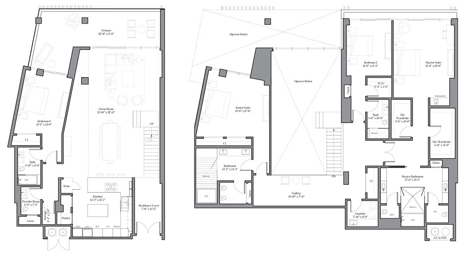 Ritz-Carlton Residences floor plans - new developments at Miami Beach