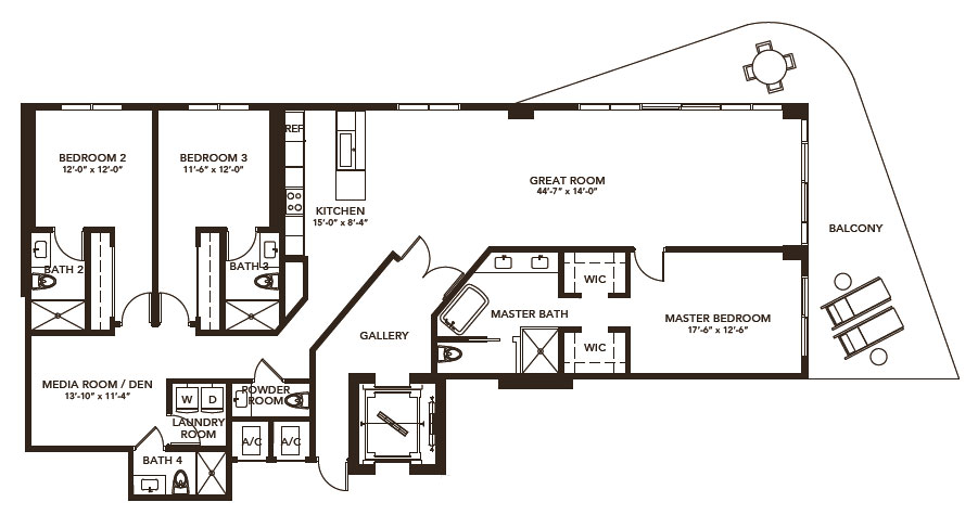 SABBIA Beach floor plans - new developments at Pompano Beach