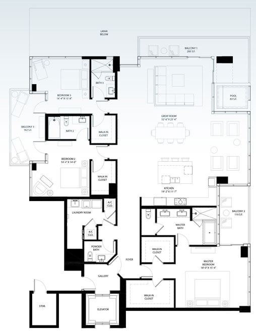 Sage Beach floor plans - new developments at Hollywood