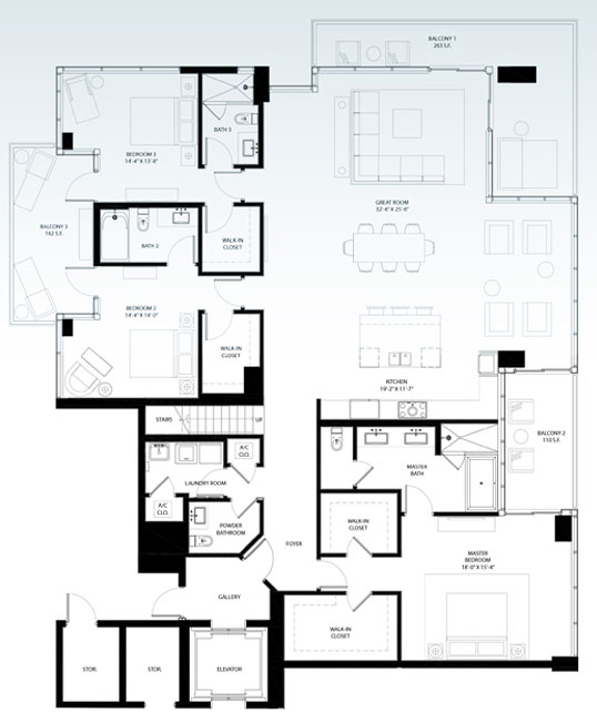 Sage Beach floor plans - new developments at Hollywood