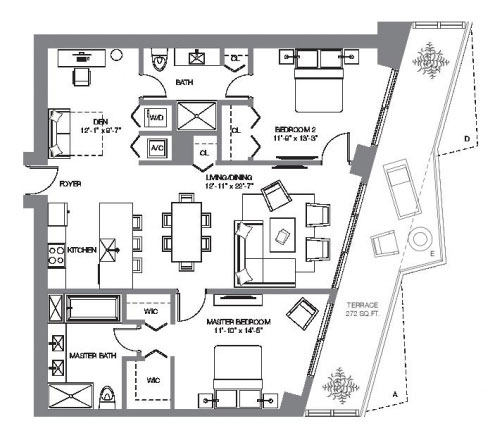 SLS Brickell floor plans - new developments at Miami