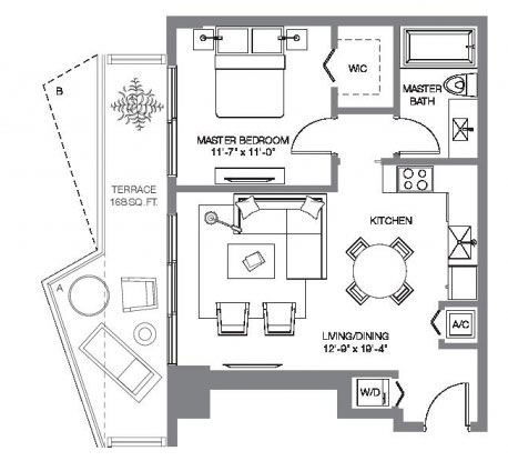 SLS Brickell floor plans - new developments at Miami