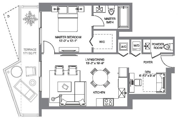 SLS Brickell floor plans - new developments at Miami