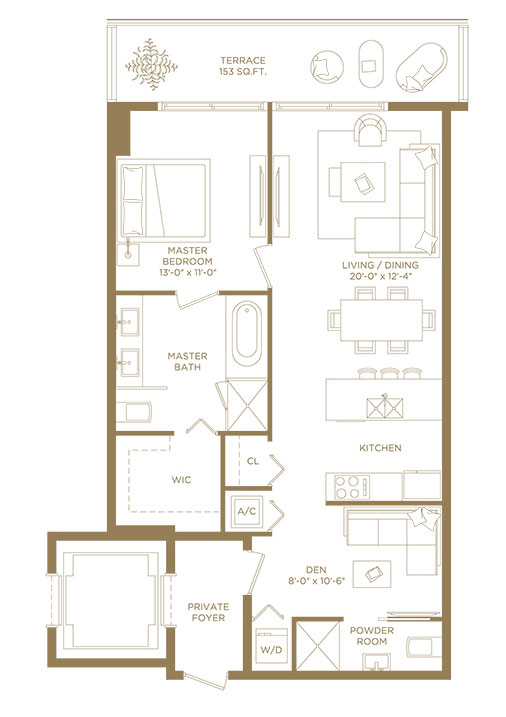 SLS Lux Brickell floor plans - new developments at Miami