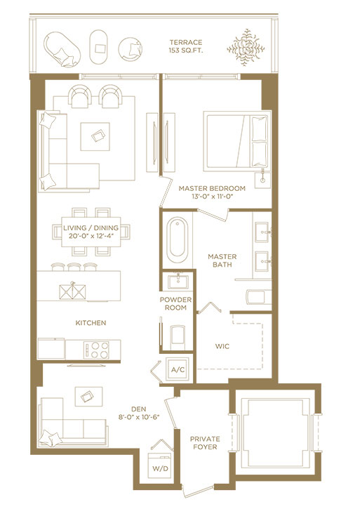 SLS Lux Brickell floor plans - new developments at Miami