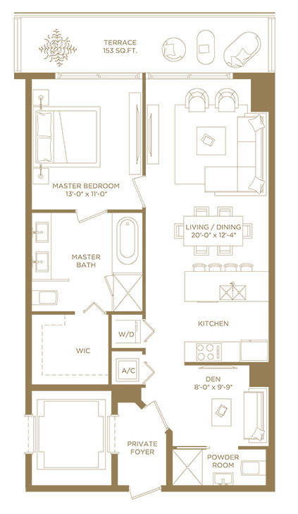 SLS Lux Brickell floor plans - new developments at Miami