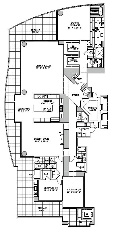 The Estates At Acqualina floor plans - new developments at Sunny Isles Beach