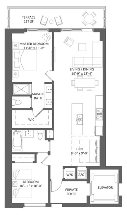 The Harbour floor plans - new developments at Miami