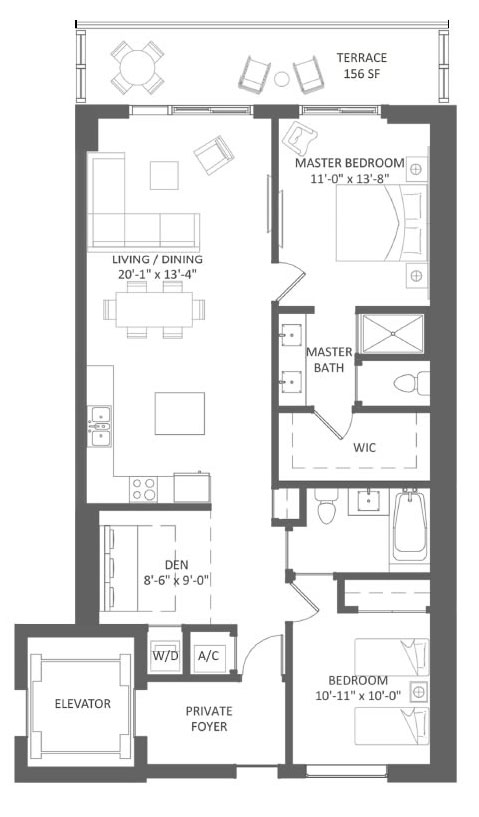 The Harbour floor plans - new developments at Miami