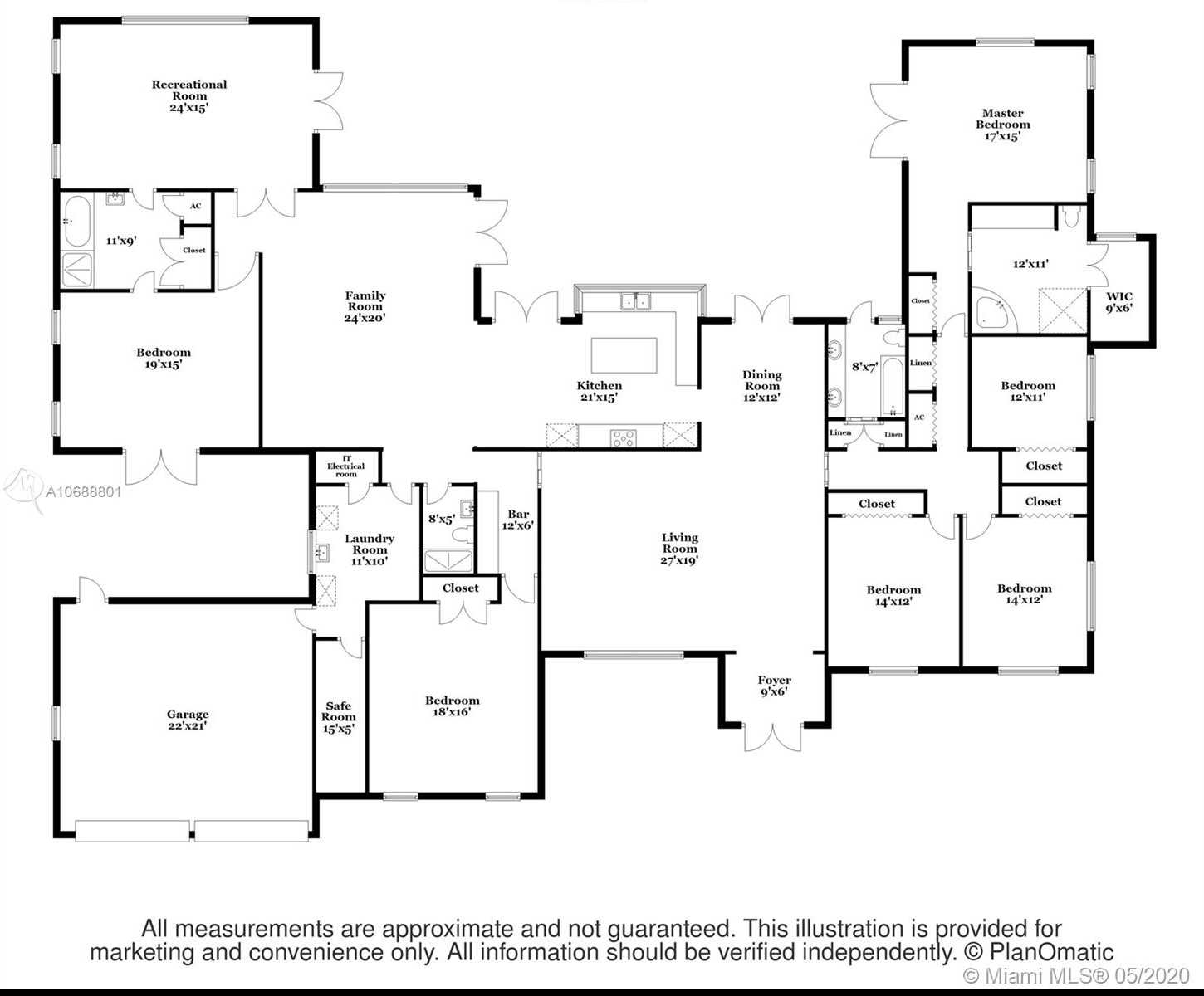 Small Image of 13471 SW 62nd Ave, Pinecrest, FL 33156, USA Number 50