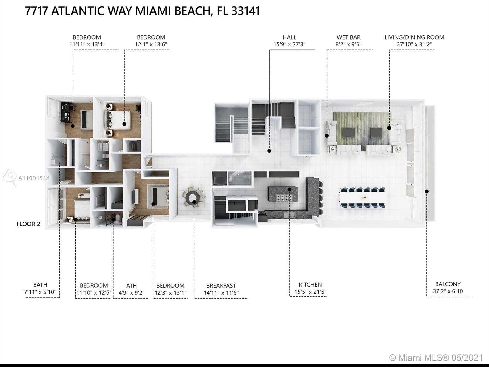 Small Image of 7717 ATLANTIC WAY, Miami Beach Number 96