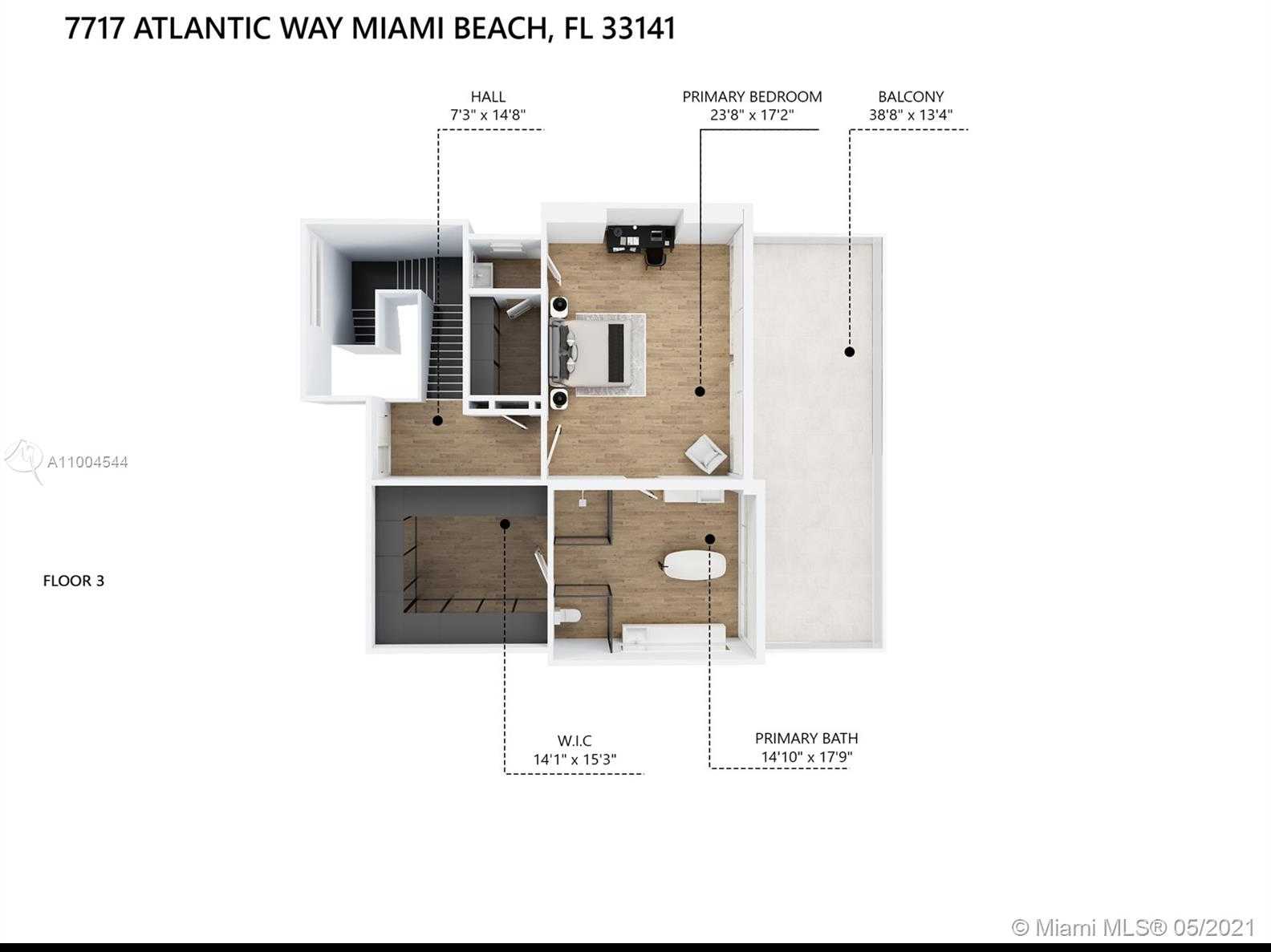 Small Image of 7717 ATLANTIC WAY, Miami Beach Number 97