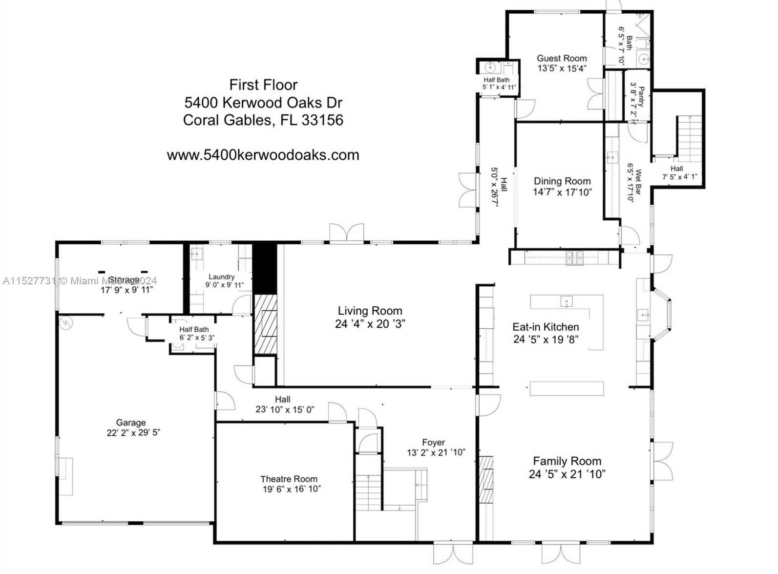 Small Image of 5400 KERWOOD OAKS DR, Coral Gables Number 45