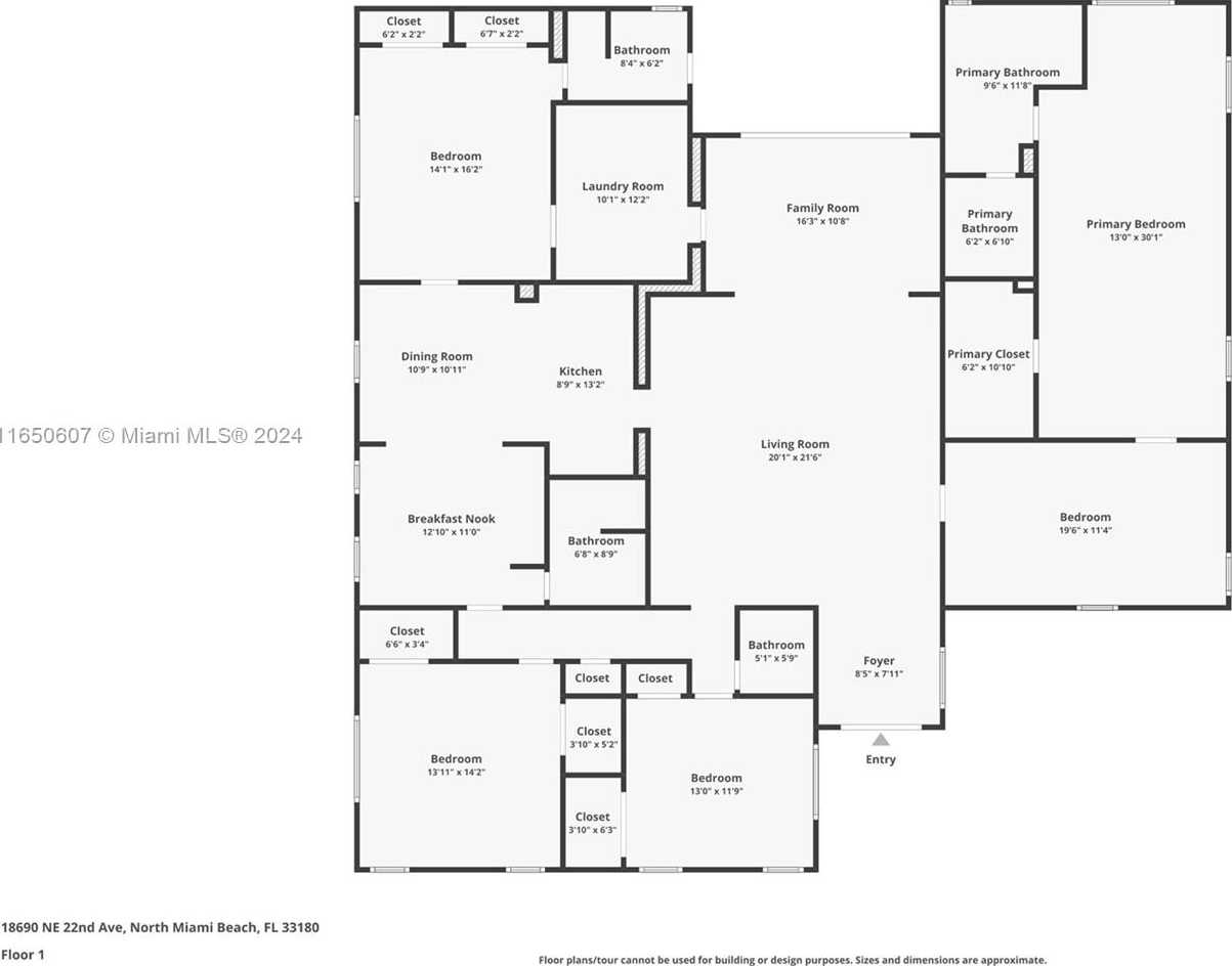 Small Image of 18690 NORTH EAST 22ND AVE, North Miami Beach Number 6