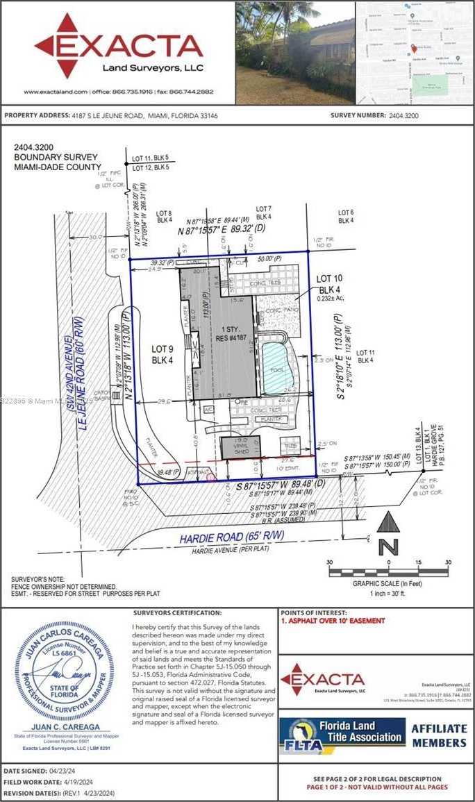 Small Image of 4187 SOUTH LE JEUNE RD, Miami Number 20