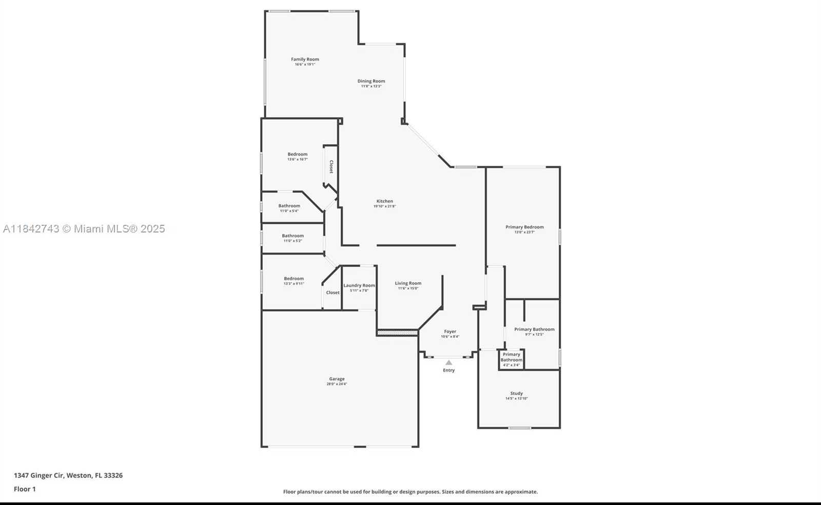 Small Image of 1347 GINGER CIR, Weston Number 76