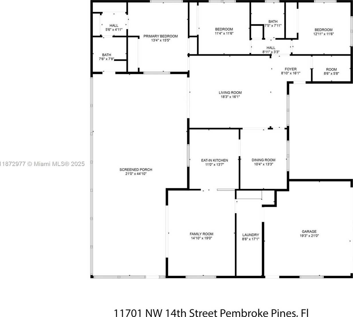 Small Image of 11701 NORTH WEST 14TH ST, Pembroke Pines Number 28