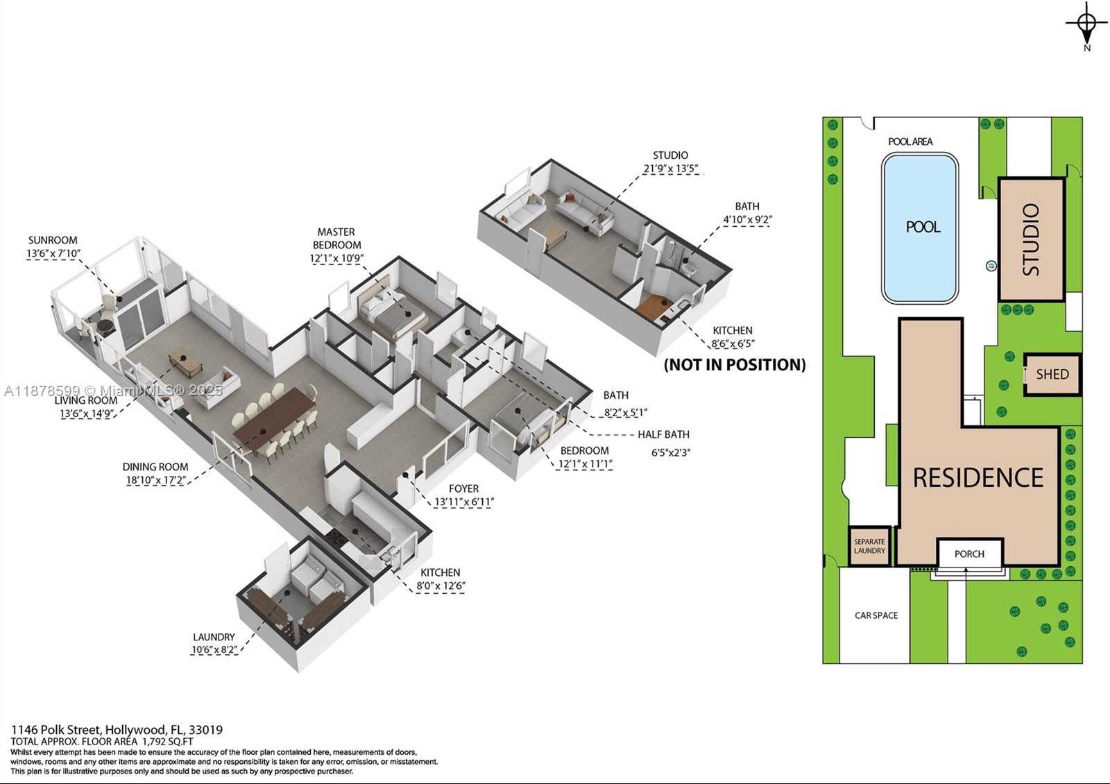Small Image of 1146 POLK ST, Hollywood Number 4