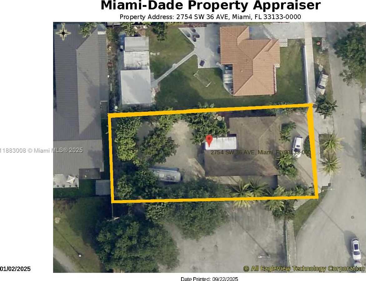 Small Image of 2754 SOUTH WEST 36TH AVE, Miami Number 2