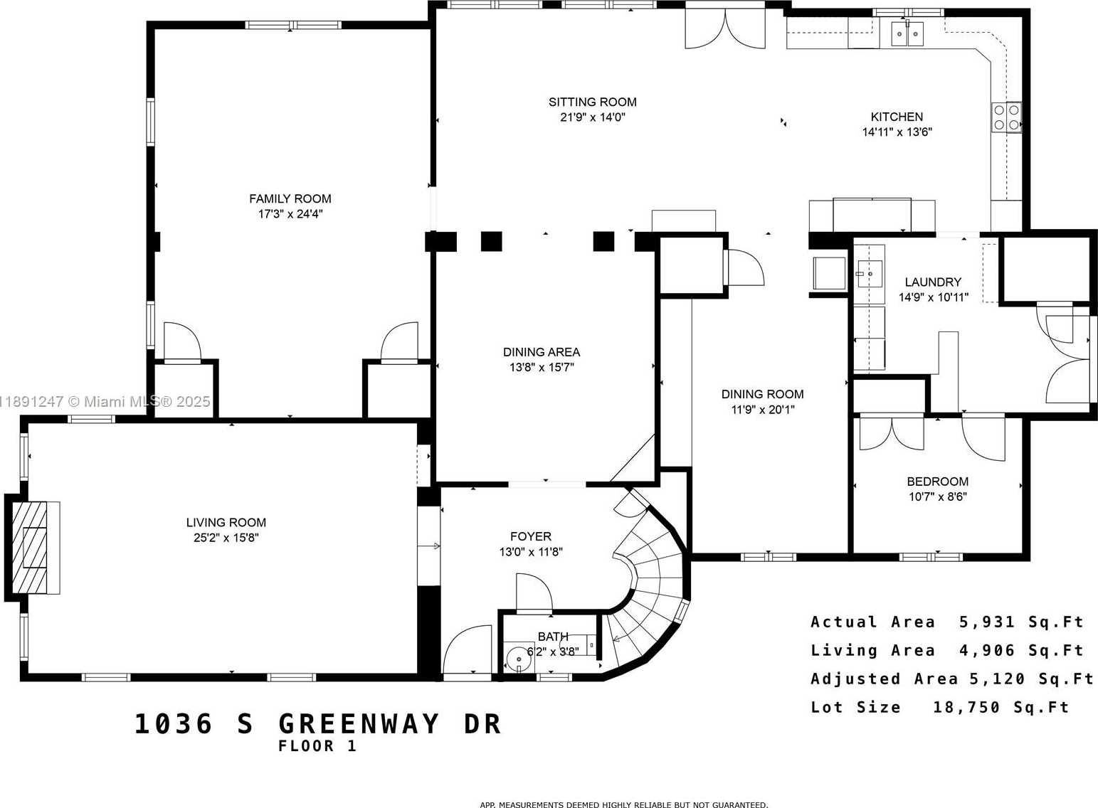 Small Image of 1036 SOUTH GREENWAY DR, Coral Gables Number 45