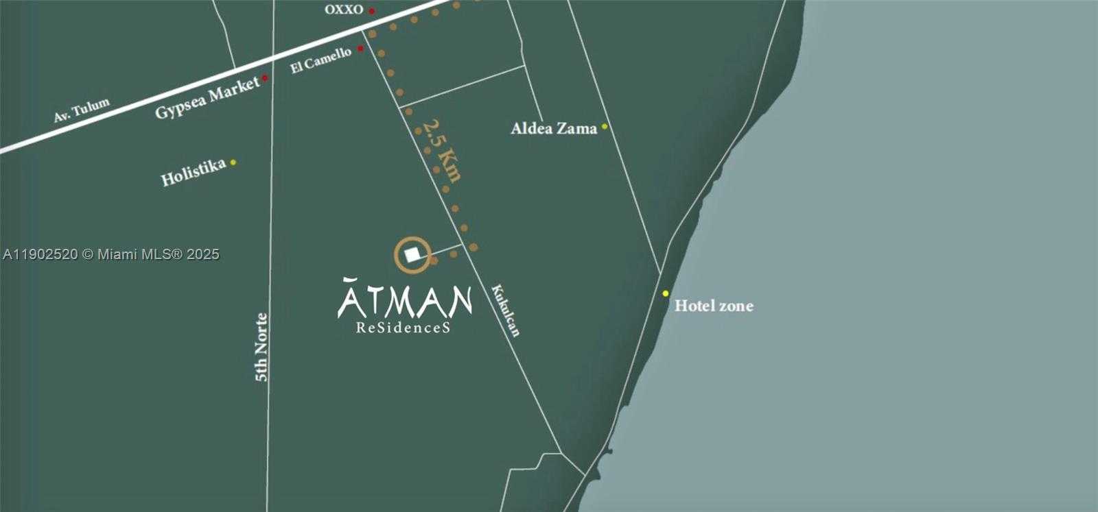 Small Image of 29 AV KUKULKAN, ZONA 15, TULUM, Out of City Number 21