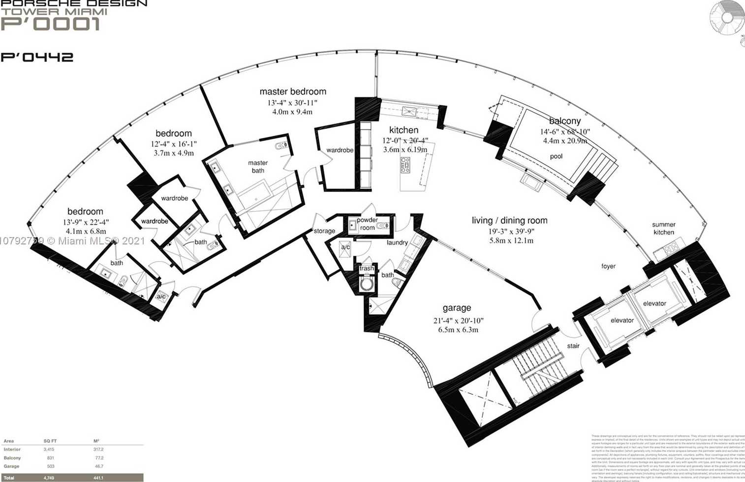 Small Image of 18555 COLLINS AVE #2203, Sunny Isles Beach Number 8