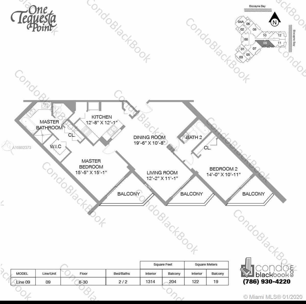 Small Image of 888 BRICKELL KEY DR #1609, Miami Number 32