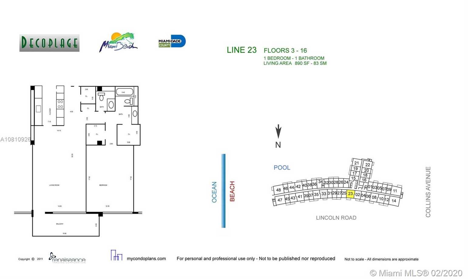 Small Image of 100 LINCOLN RD #423, Miami Beach Number 24