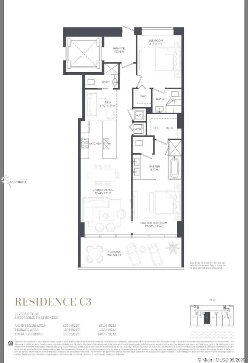 Small Image of 480 NORTH EAST 31 ST #3203, Miami Number 4