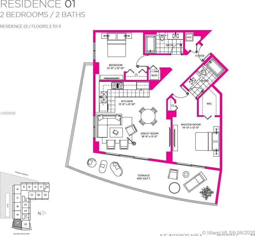 Small Image of 4250 BISCAYNE BLVD #601, Miami Number 39