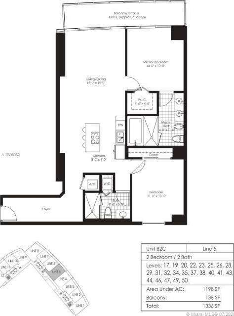 Small Image of 888 BISCAYNE BLVD #1905, Miami Number 40