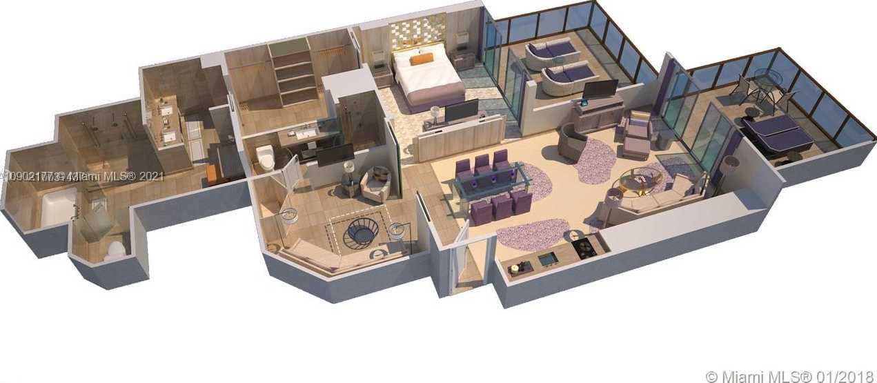 Small Image of 9703 COLLINS AVE #1205, Bal Harbour Number 27