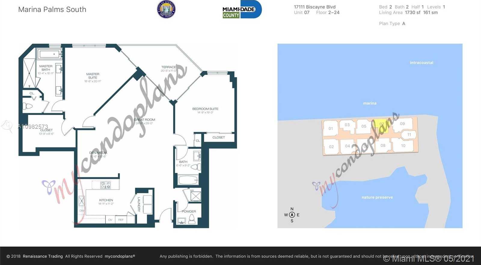 Small Image of 17111 BISCAYNE BLVD #807, North Miami Beach Number 48