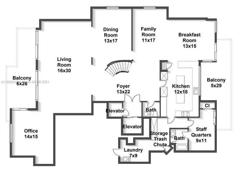 Small Image of 785 CRANDON BLVD #PH1, Key Biscayne Number 13