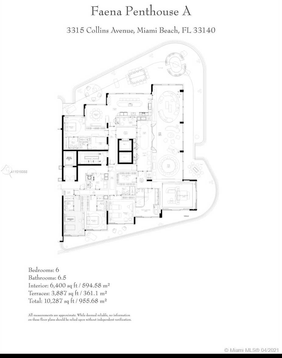 Small Image of 3315 COLLINS AVE #PH-A, Miami Beach Number 13