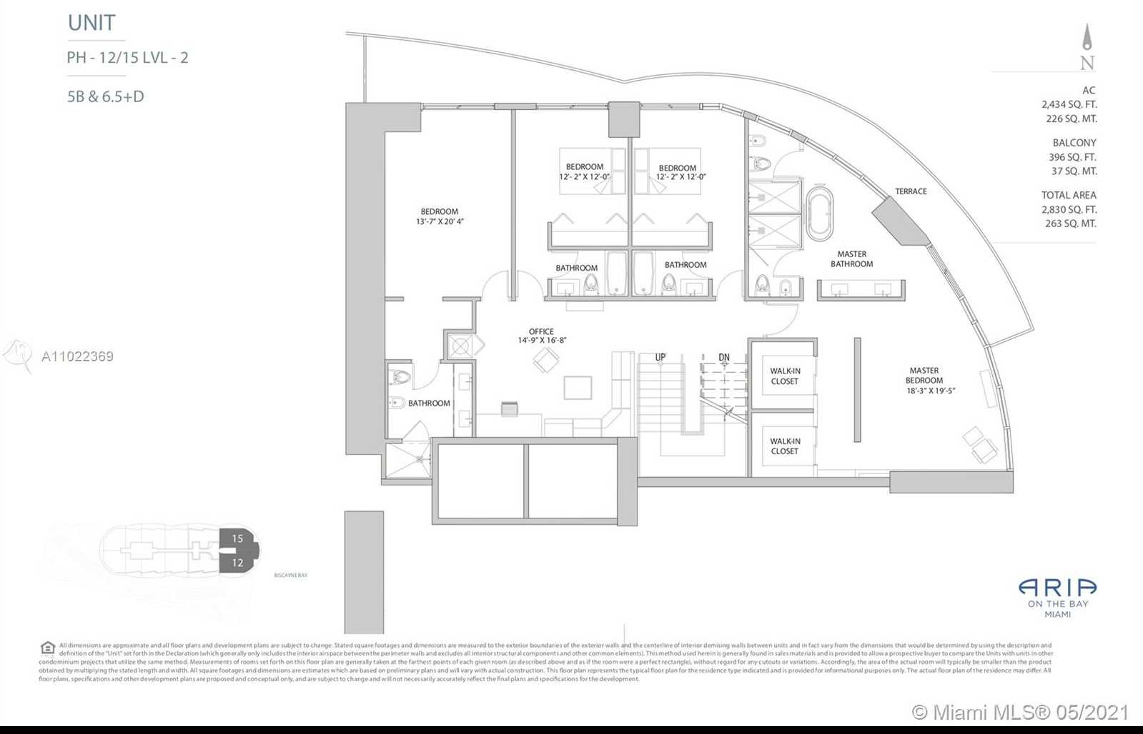 Small Image of 488 NORTH EAST 18TH ST #PH15, Miami Number 20