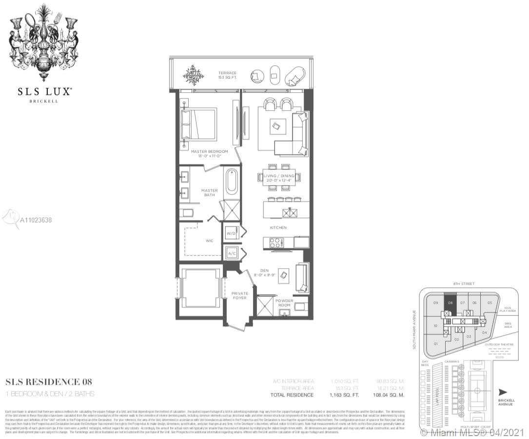 Small Image of 801 SOUTH MIAMI AVE #4808, Miami Number 40