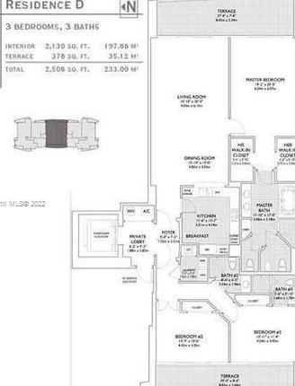 Small Image of 1331 BRICKELL BAY DR #3207, Miami Number 4
