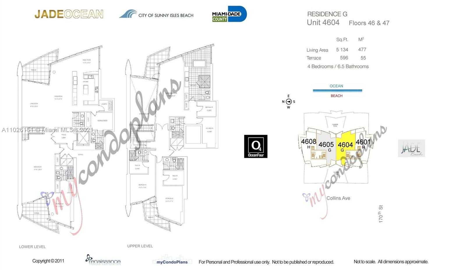 Small Image of 17121 COLLINS AVE #4604, Sunny Isles Beach Number 20