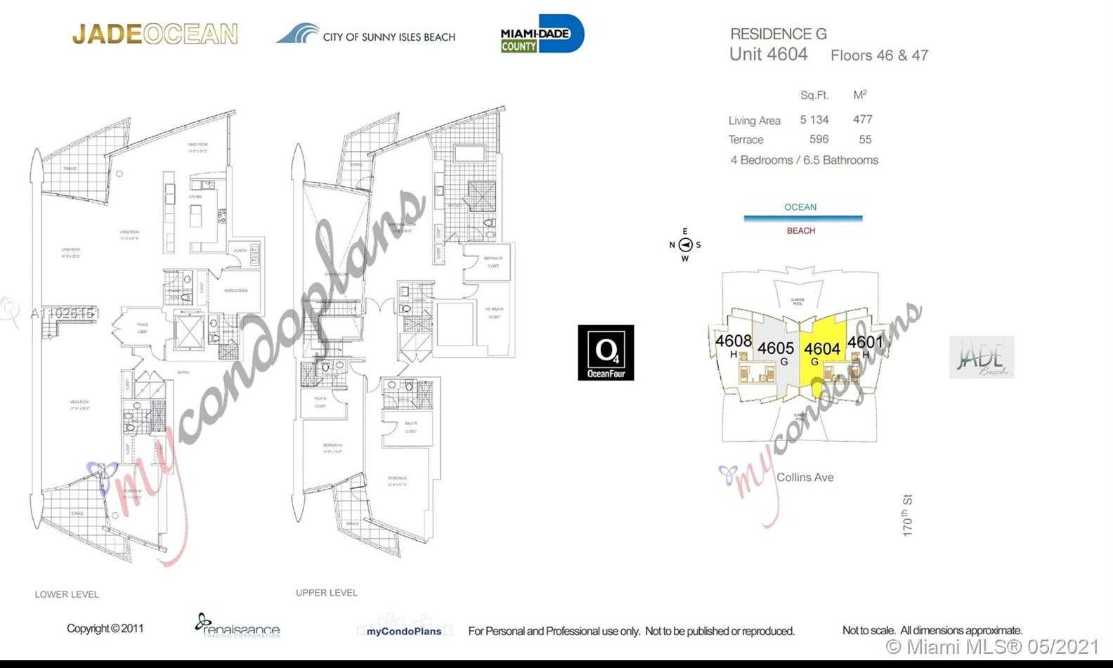 Small Image of 17121 COLLINS AVE #4604, Sunny Isles Beach Number 49
