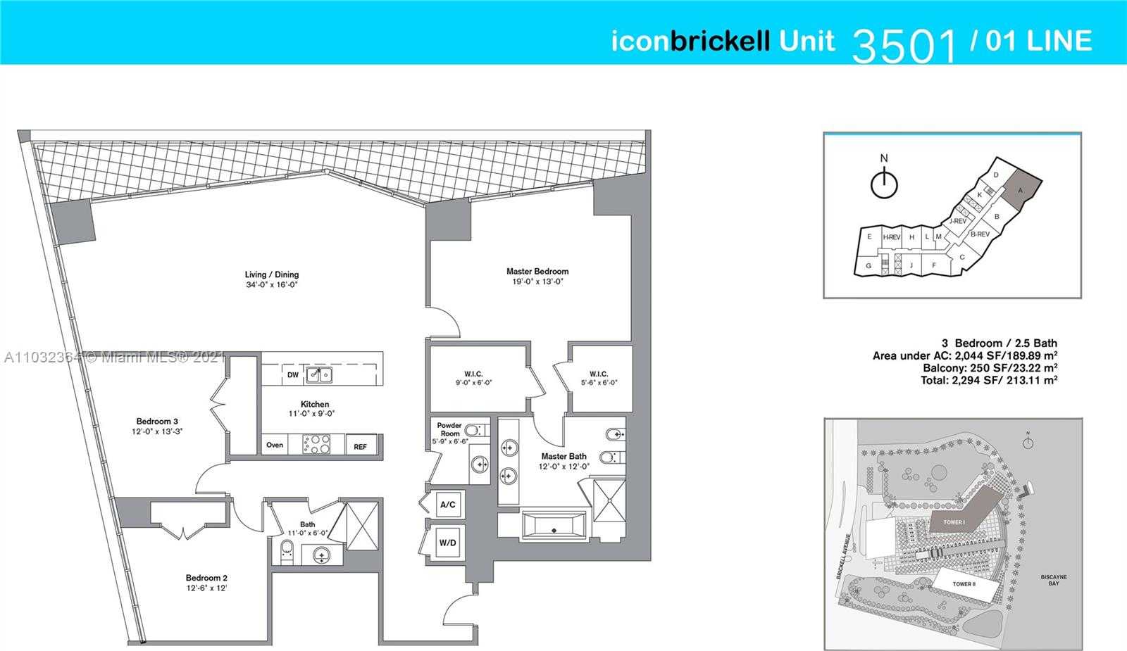 Small Image of 465 BRICKELL AVE #3501, Miami Number 13