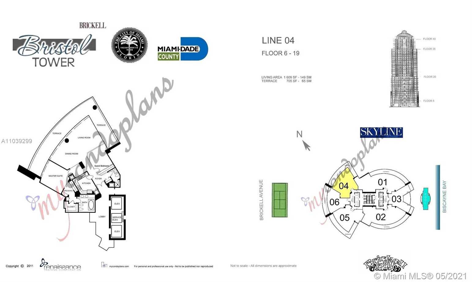 Small Image of 2127 BRICKELL AVE #704, Miami Number 18