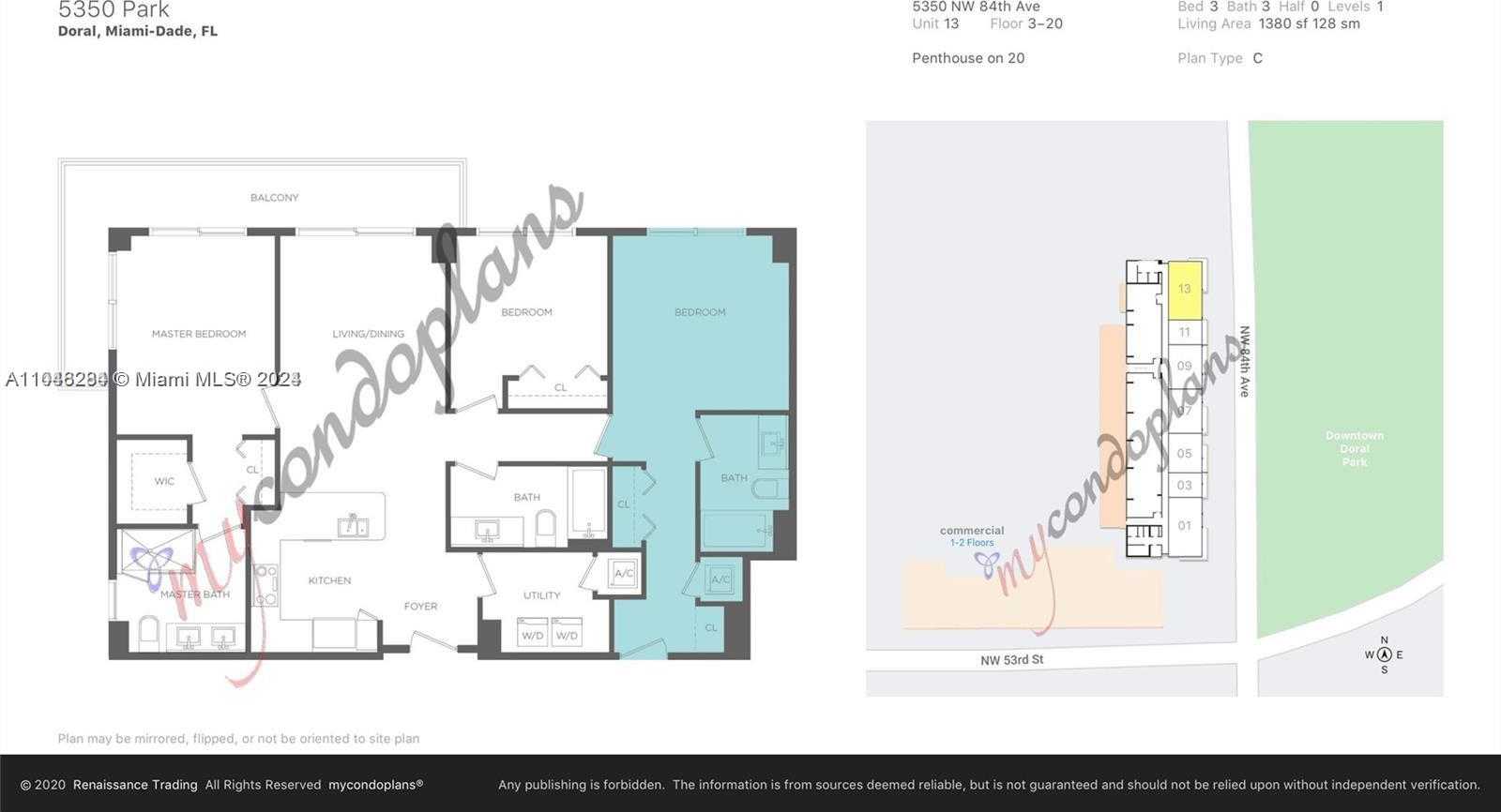 Small Image of 5350 NORTH WEST 84TH AVE #613, Doral Number 2