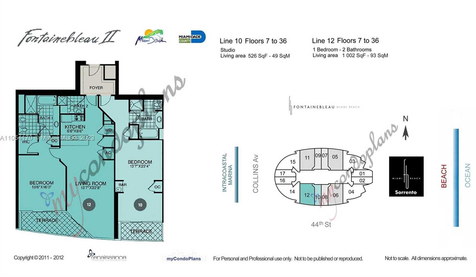 Small Image of 4401 COLLINS AVE #2610/12, Miami Beach Number 30