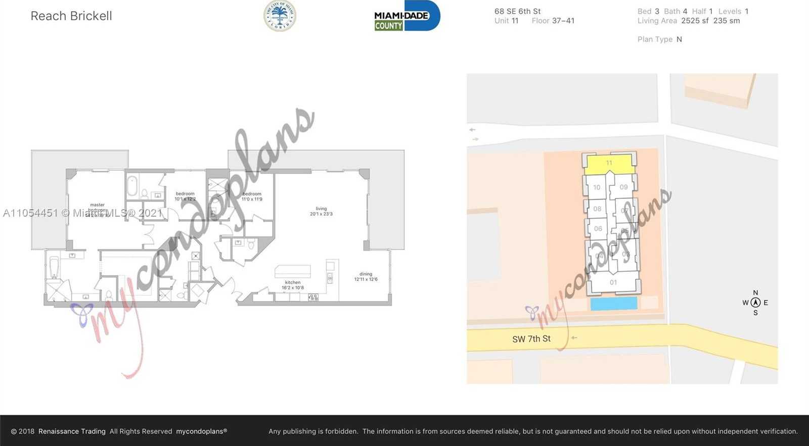 Small Image of 68 SOUTH EAST 6TH ST #4011, Miami Number 32