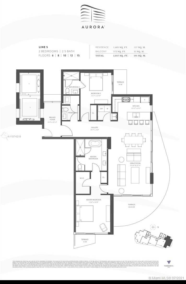 Small Image of 17550 COLLINS AVE #1005, Sunny Isles Beach Number 6