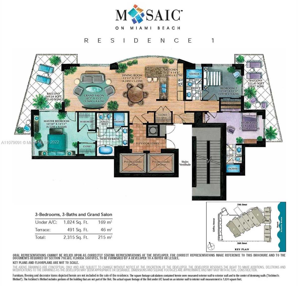Small Image of 3801 COLLINS AVE #501, Miami Beach Number 17