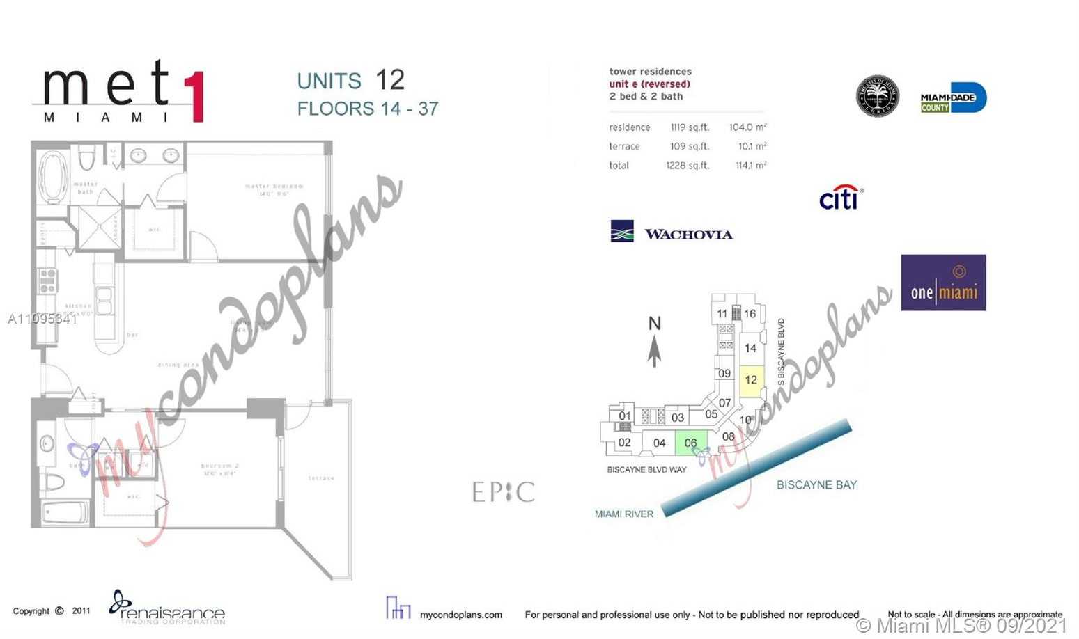 Small Image of 300 SOUTH BISCAYNE BLVD #T-2812, Miami Number 15