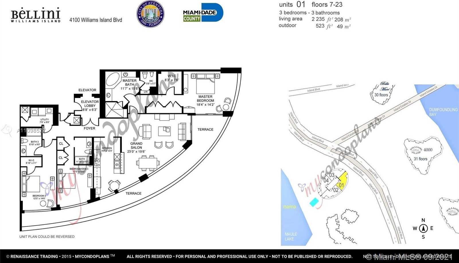 Small Image of 4100 ISLAND BLVD #801, Aventura Number 27