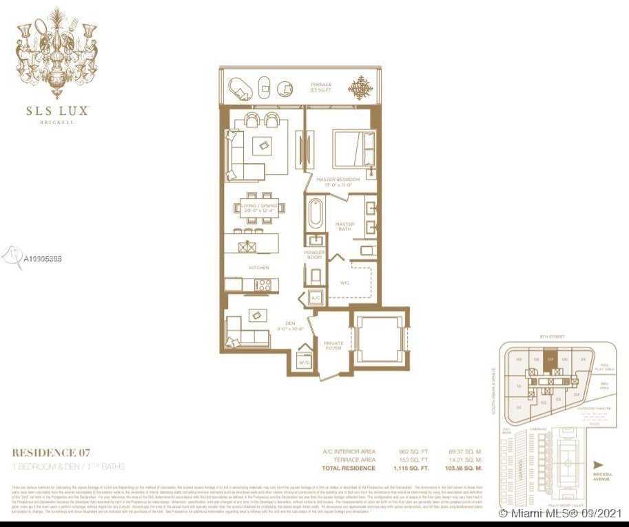 Small Image of 801 SOUTH MIAMI AVE #3507, Miami Number 10